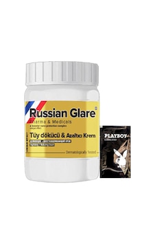 Rusian Glare Nano 50 Ml Rus Merhemi Tüy Dökücü Krem + Yanında Jel Hediye