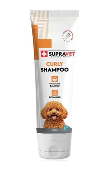Supravet Curly Kıvırcık Tüylü Köpek Şampuanı 200 Ml Supravet Curly Kıvırcık Tüylü Köpek Şampuanı 200 Ml
