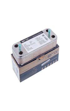 Viessmann Eca Kombi Plaka Eşanjör Çift Vidalı Yeni Serena 154 Mm. Beyaz