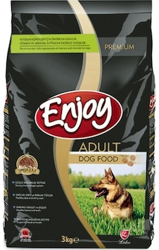 Enjoy Premium Tavuklu Yetişkin Köpek Maması 3 KG Enjoy Premium Tavuklu Yetişkin Köpek Maması 3 KG