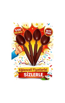 Oyun Kaşığı Kahverengi