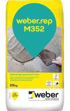 Weber Rep M352 Elyaflı Yapısal Tamir Harcı 25 Kg Weber Rep M352 Elyaflı Yapısal Tamir Harcı 25 Kg