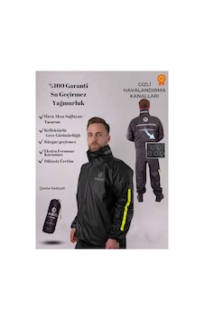 Outdo Nefes Alabilen Motorcu Yağmurluk %100 Su Geçirmez Alt Üst Takım Diğer