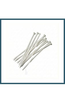 Bezos Kablo Bağı Kelepçe Cırt 4,8x400mm 10'lu Beyaz Ob Standart Bezos Kablo Bağı Kelepçe Cırt 4,8x400mm 10'lu Beyaz Ob Standart