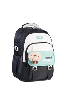 Relaxion 2462 Çocuk Siyah Peluş Anahtarlıklı Fonksiyonel Ergonomik Ortaokul-lise Okul Sırt Çantası Siyah Siyah Relaxion 2462 Çocuk Siyah Peluş Anahtarlıklı Fonksiyonel Ergonomik Ortaokul-lise Okul Sırt Çantası Siyah Siyah