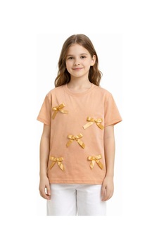 Yale Kids 8-12 Yaş Kız Çocuk Tişört Yavruağzı Yale Kids 8-12 Yaş Kız Çocuk Tişört Yavruağzı