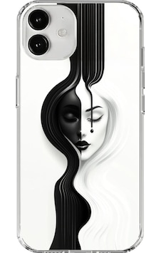 Apple Uyumlu iPhone 12 Şeffaf Kılıf Estetik Yüz 3 Tasarımlı Apple Uyumlu iPhone 12 Şeffaf Kılıf Estetik Yüz 3 Tasarımlı