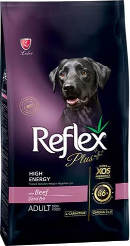 Reflex Plus High Enerji Dana Etli Yetişkin Köpek Maması 12 Kg