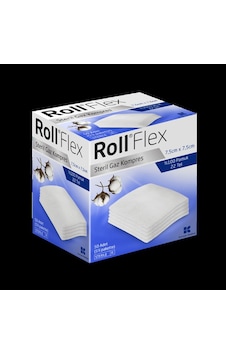 Roll Flex Gaz Kompress 7.5Cm X 7.5Cm 50'Li Roll Flex Gaz Kompress 7.5Cm X 7.5Cm 50'Li