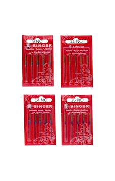 Singer Ev Tipi Makinelere Uygun Dikiş Makinesi Iğne Seti 10, 12,14 Ve 16 No 2045, 3475471221347 Singer Ev Tipi Makinelere Uygun Dikiş Makinesi Iğne Seti 10, 12,14 Ve 16 No 2045, 3475471221347
