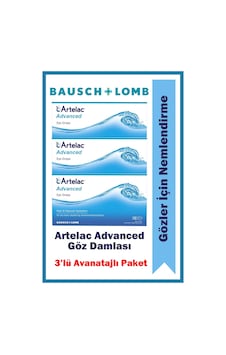 Artelac Advanced 30 Flakon 0,5 Ml 3 Adet