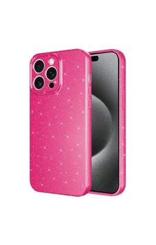 Apple Uyumlu iPhone 15 Pro Kılıf Kamera Korumalı Simli Parıltılı Lüks Silikon Apple Uyumlu iPhone 15 Pro Kılıf Kamera Korumalı Simli Parıltılı Lüks Silikon