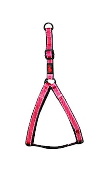 Natura Reflektörlü Köpek Göğüs Tasması Xs Pembe