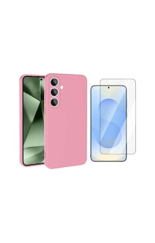 Vendas Samsung Galaxy Uyumlu A36 Kılıf Zore Mara Lansman Kapak + Temperli Cam Ekran Koruyucu Pembe Vendas Samsung Galaxy Uyumlu A36 Kılıf Zore Mara Lansman Kapak + Temperli Cam Ekran Koruyucu Pembe