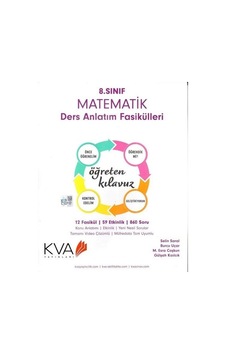 8.Sınıf Matematik Ders Anlatım Fasikülleri- KVA Yayınları 8.Sınıf Matematik Ders Anlatım Fasikülleri- KVA Yayınları
