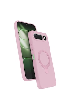 Tecno Spark 50 5g Kılıf M-safe Şarj Özellikli Standlı Zore Samara Kapak Pembe Tecno Spark 50 5g Kılıf M-safe Şarj Özellikli Standlı Zore Samara Kapak Pembe
