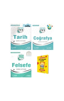 Tyt Tarih Coğrafya Ve Felsefe Soru Kitabı 3lü Set Tyt Tarih Coğrafya Ve Felsefe Soru Kitabı 3lü Set