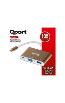 Q-tv03 Q-tv03 Type-c To Vga+usb 3.0+type-c F 1920 1080p Çevirici Converter Q-tv03 Q-tv03 Type-c To Vga+usb 3.0+type-c F 1920 1080p Çevirici Converter