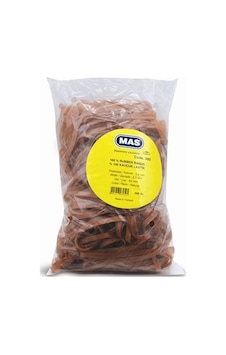 Mas 395 Genis Ambalaj Lastiği %100 Kauçuk 500 Gram Poşet