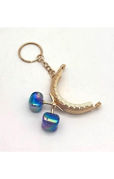 Angel Çanta Aksesuar 5 Cm Anahtarlıklı Cüzdan Klipsi Golden Renk Mavi Şeker Toplu Diğer Angel Çanta Aksesuar 5 Cm Anahtarlıklı Cüzdan Klipsi Golden Renk Mavi Şeker Toplu Diğer
