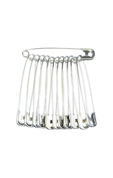 No 5 Çengelli Iğne 6Cm 12 Adetli Çelik Çatal Iğne 1 Set No 5 Çengelli Iğne 6Cm 12 Adetli Çelik Çatal Iğne 1 Set