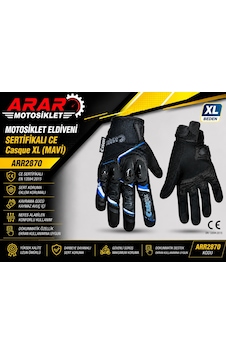 Motosiklet Eldiveni Sertifikalı CE Casque XL(MAVİ)-ARR2870 Motosiklet Eldiveni Sertifikalı CE Casque XL(MAVİ)-ARR2870