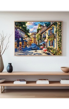 Puzzle 1500 Parça Akdeniz Sokakları Manzaralı