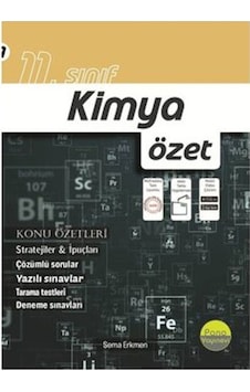 11 Sınıf Kimya Özet Pano Yayınevi 11 Sınıf Kimya Özet Pano Yayınevi