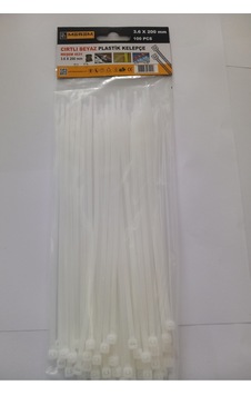 Meşem 3,6 X 200 Mm Cırt Kelepçe 100 Pcs