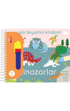 Suyla Boyama Kitabım / Dinozorlar