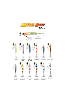 Fujin Metal Cast 30gr Shore Jig Metal Yem Fujin Metal Cast 30gr Shore Jig Metal Yem