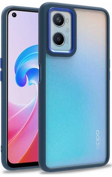 Oppo A36 Kılıf Zore Flora Kapak Siyah