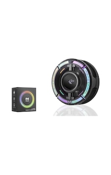 Manyetik Telefon Soğutucu Fan 15w Rgb Dijital Ekranlı Siyah Cx15 Diğer Manyetik Telefon Soğutucu Fan 15w Rgb Dijital Ekranlı Siyah Cx15 Diğer