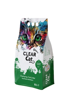 Clear Cat Blanco Aloe Vera Kokulu Topaklaşan Bentonit Kedi Kumu 10 L