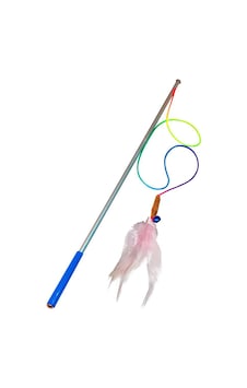 Matatabi Cats Doğal Matatabi Çubuklu Tüylü Çıngıraklı Kedi Oltası 50 CM Matatabi Cats Doğal Matatabi Çubuklu Tüylü Çıngıraklı Kedi Oltası 50 CM