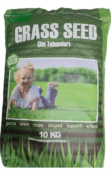 Çim Tohumu 10 KG GRass Seed 6 Lı Karışım