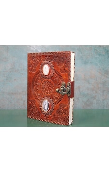 Taşlı Deri Defter Model 2 Taşlı Deri Defter Model 2
