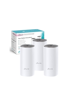 Deco E4 3-pack , Ac1200 Mbps, Dual-band, 10/100mbps Portları, 100 Cihaza Kadar Bağlanılabilirlik, 37 Deco E4 3-pack , Ac1200 Mbps, Dual-band, 10/100mbps Portları, 100 Cihaza Kadar Bağlanılabilirlik, 37