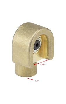 Pressol Tekalamit Buton Başlık Pirinç 16mm 1/8f K 6101012062125 Pressol Tekalamit Buton Başlık Pirinç 16mm 1/8f K 6101012062125