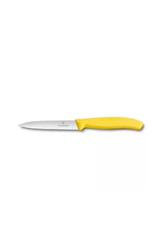 Victorinox Swissclassic 10cm Tırtıklı Soyma Bıçağı Sarı Mutfak Victorinox Swissclassic 10cm Tırtıklı Soyma Bıçağı Sarı Mutfak