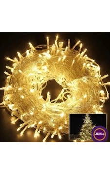 Yılbaşı Aydınlatması 100 Led Perde Hortum Sıcak Beyaz Işık Yılbaşı Aydınlatması 100 Led Perde Hortum Sıcak Beyaz Işık