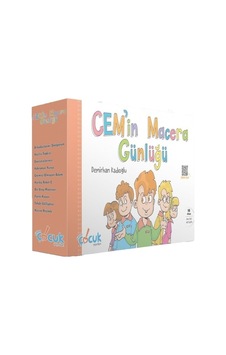 Dikkat Çocuk Yayınları Cemin Macera Günlüğü 10 Kitap