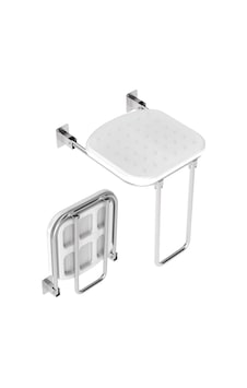 Duxxa Engelli Duş Oturağı - Plastik - Ø19 P.33020 Beyaz
