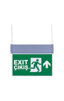 Sg051-y2 Çift Yönlü Acil Yönlendirme Armatürü Zincirli Exit Çıkış Yukarı 65f2d Beyaz Sg051-y2 Çift Yönlü Acil Yönlendirme Armatürü Zincirli Exit Çıkış Yukarı 65f2d Beyaz