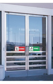 Çekiniz İtiniz 20x10 21x28 Arkası Sticker Çekiniz İtiniz 20x10 21x28 Arkası Sticker