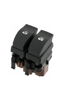 Cam Açma Anahtarı Ön Sol Renault Megane 2 10 Fiş Kahverengi 8200315040 Neiman Cam Açma Anahtarı Ön Sol Renault Megane 2 10 Fiş Kahverengi 8200315040 Neiman