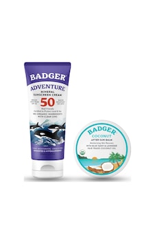 Badger Macera Sporları Güneş Kremi Spf50 + Güneş Sonrası Nemlendirici Krem Seti Badger Macera Sporları Güneş Kremi Spf50 + Güneş Sonrası Nemlendirici Krem Seti