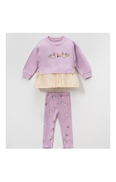 Bellamio Kids Lila Ballerina Kuğu Kız Çocuk Alt Üst Takım Bellamio Kids Lila Ballerina Kuğu Kız Çocuk Alt Üst Takım