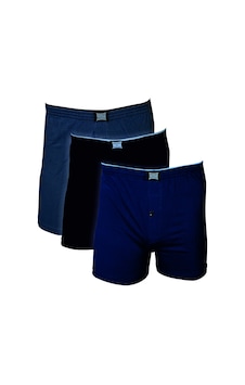 Boxerland Karışık Renk Havlu Bel Boxer Ekonomik Paket 3’Lü Siyah - Lacivert - Gri Boxerland Karışık Renk Havlu Bel Boxer Ekonomik Paket 3’Lü Siyah - Lacivert - Gri