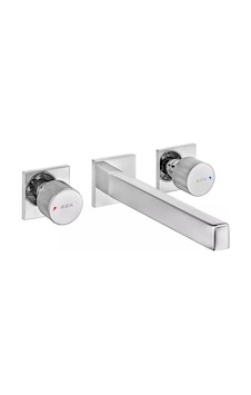E.c.a. Lıfe Ankastre Lavabo Bataryası 3 Delikli Duvardan - Krom - 102106777 E.c.a. Lıfe Ankastre Lavabo Bataryası 3 Delikli Duvardan - Krom - 102106777
